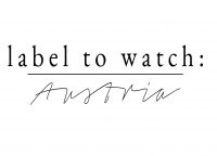 Schriftzug "Label To Watch: Austria"